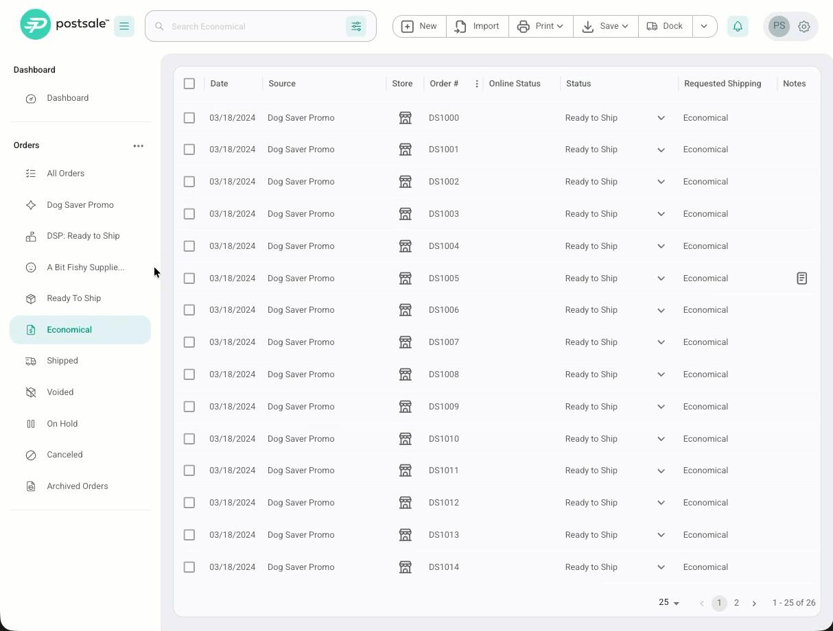 Steps 1 - 5 are shown in action.