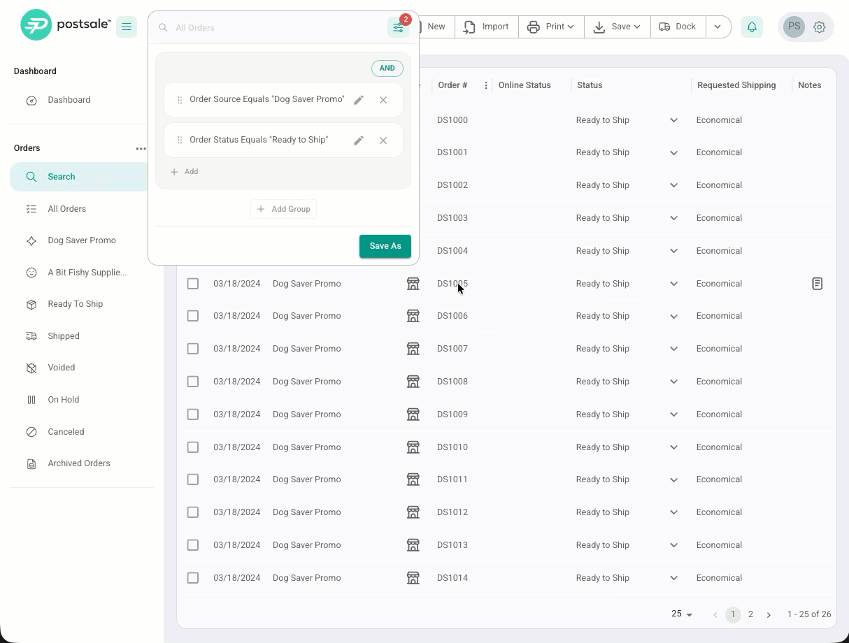 Steps 1 - 4 are shown in action.
