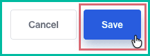 The save button is being clicked.