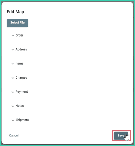 The save button is being clicked.