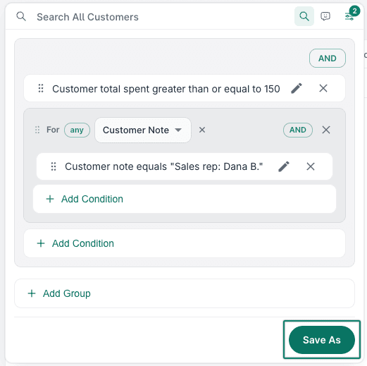The Save As button is being clicked.