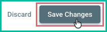The save changes button is being clicked.