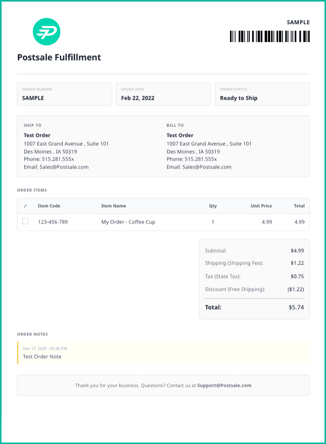 Invoice Template