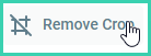 Remove Crop button to revert to the original uncropped image